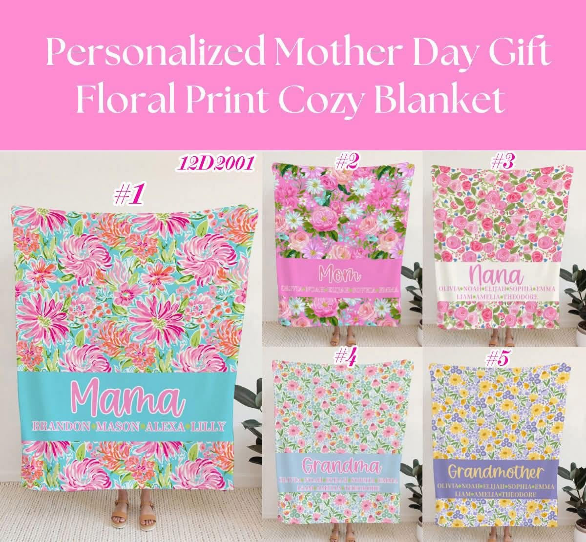 Pre-Order: Mother’s Day Fleece Blanket