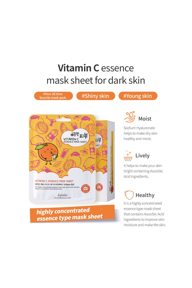 Essence Mask Sheet Vitamin C - {RTS}