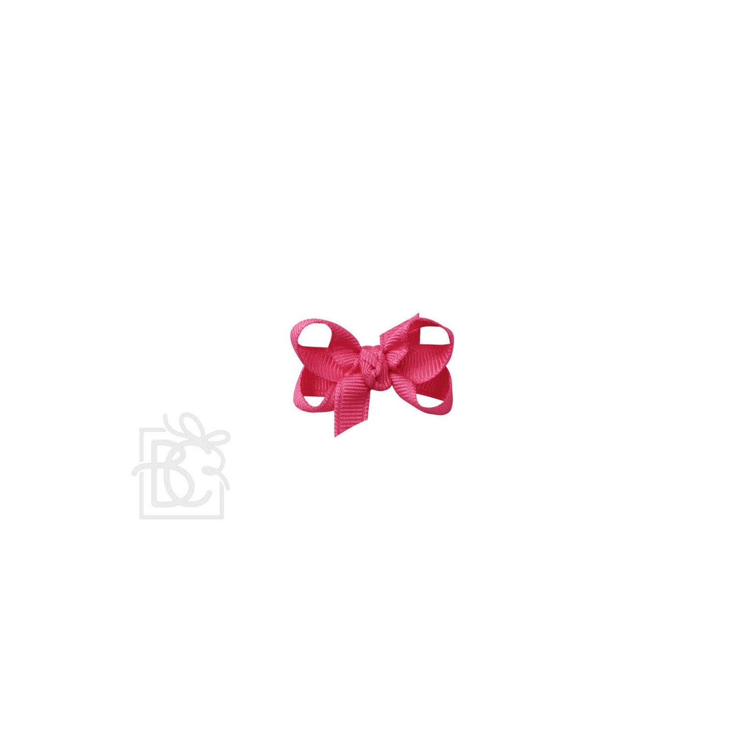 SIGNATURE GROSGRAIN BOW ON CLIP: BROWN / 6.5" Jumbo - 2.25" Ribbon on Lg. Alligator Clip