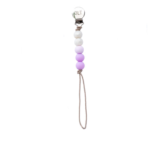 Silicone Bead Pacifier Clip: Select Color - Salt Threads