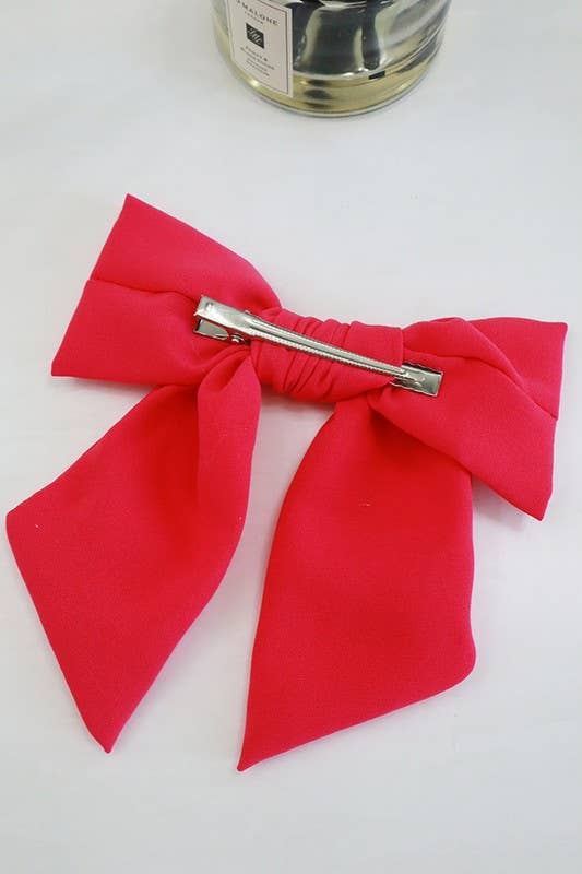 Double Layer Classy French Bow Alligator Clips {RTS}