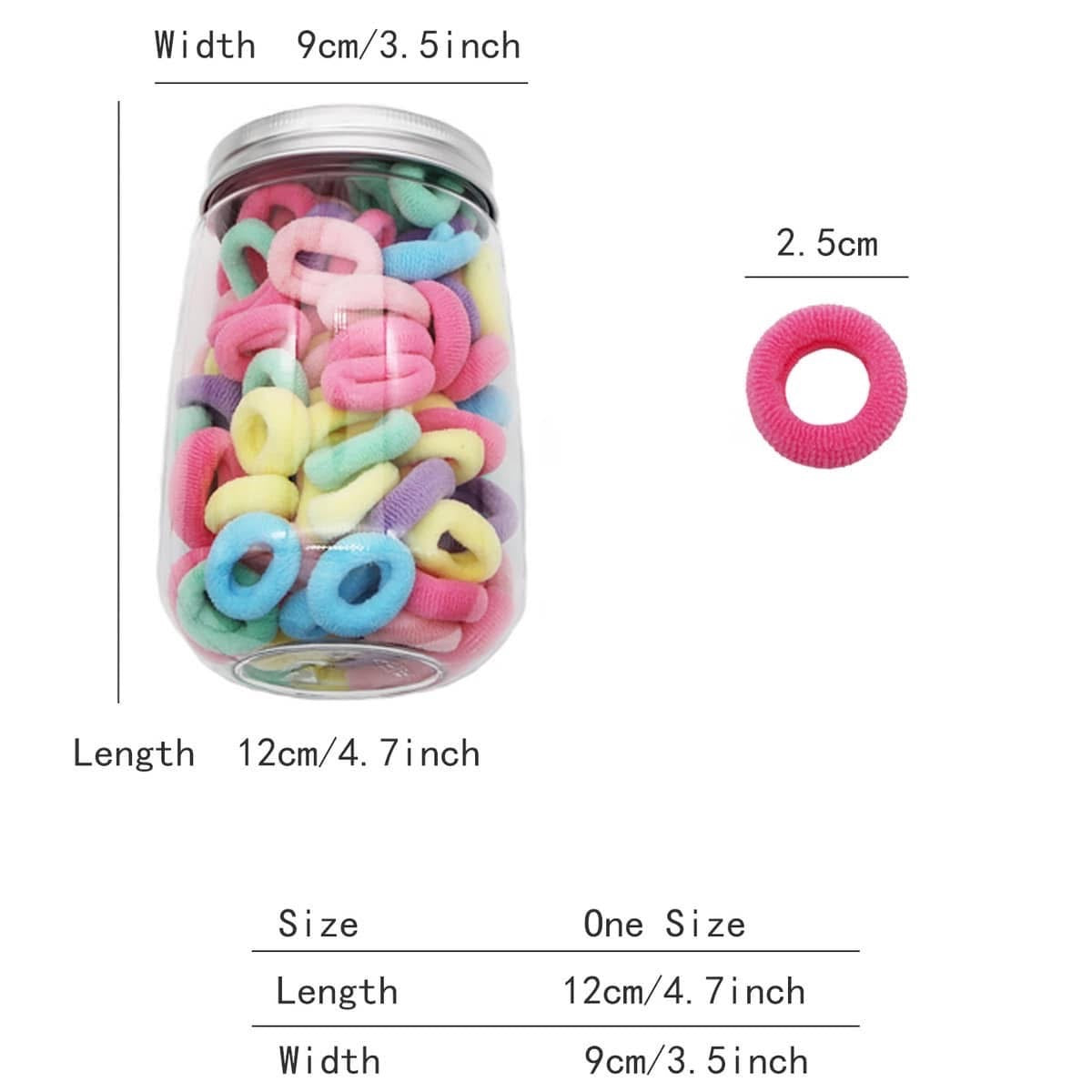 Girls Elastic hair Ties {RTS}