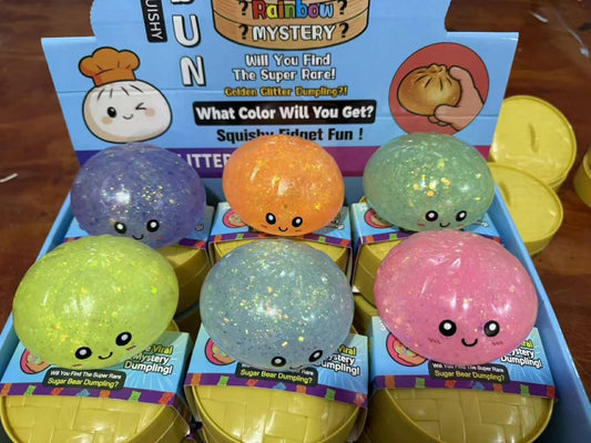 Pre-Order: Glow In The Dark Glitter Dumpling - Salt Threads