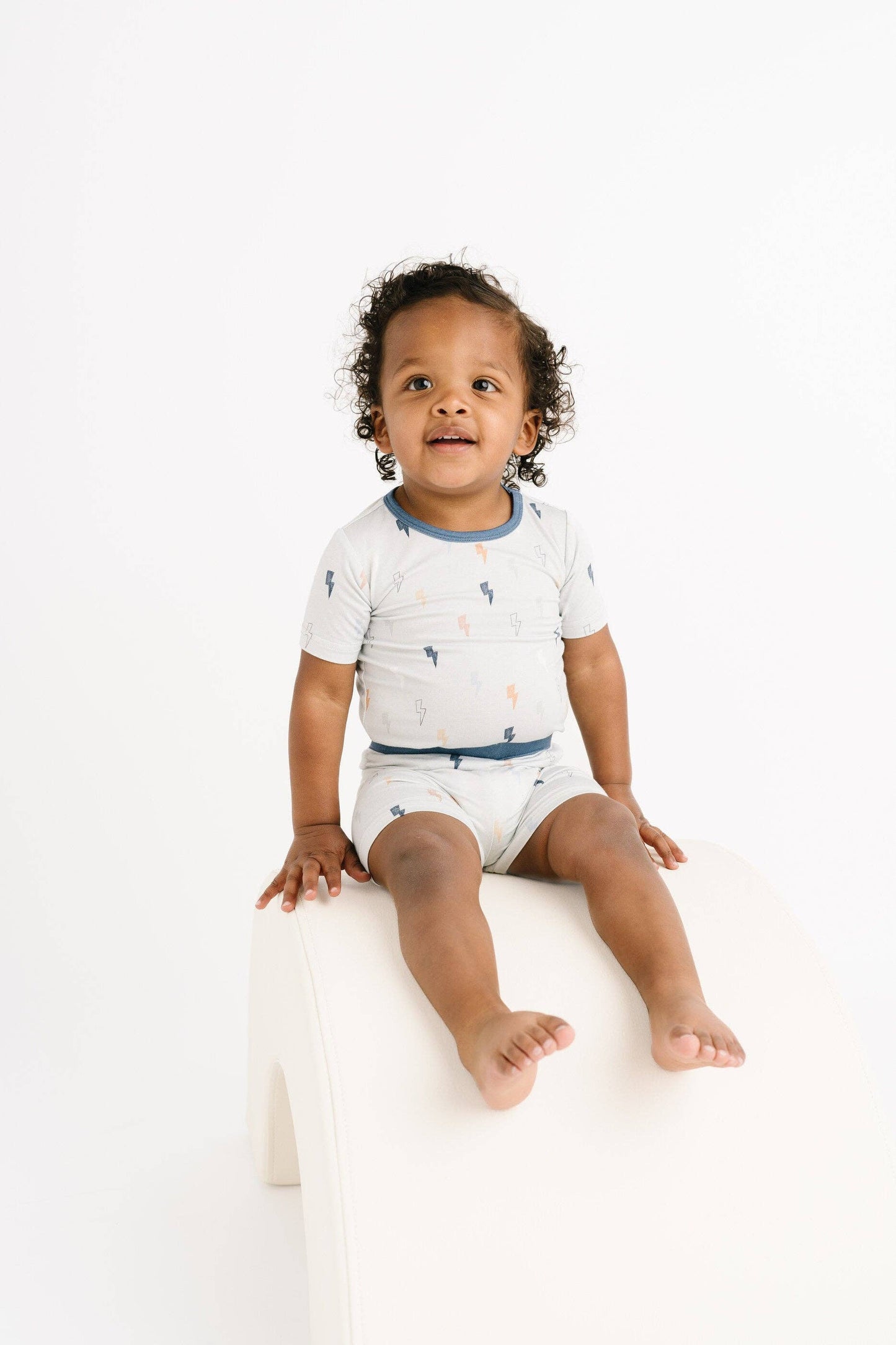 Baby Bolts Bamboo Shorts Set {RTS}