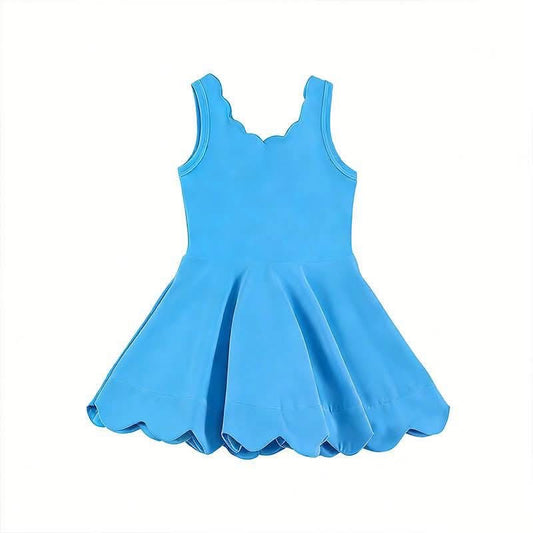 Pre-Order: Scalloped Yoga Dress