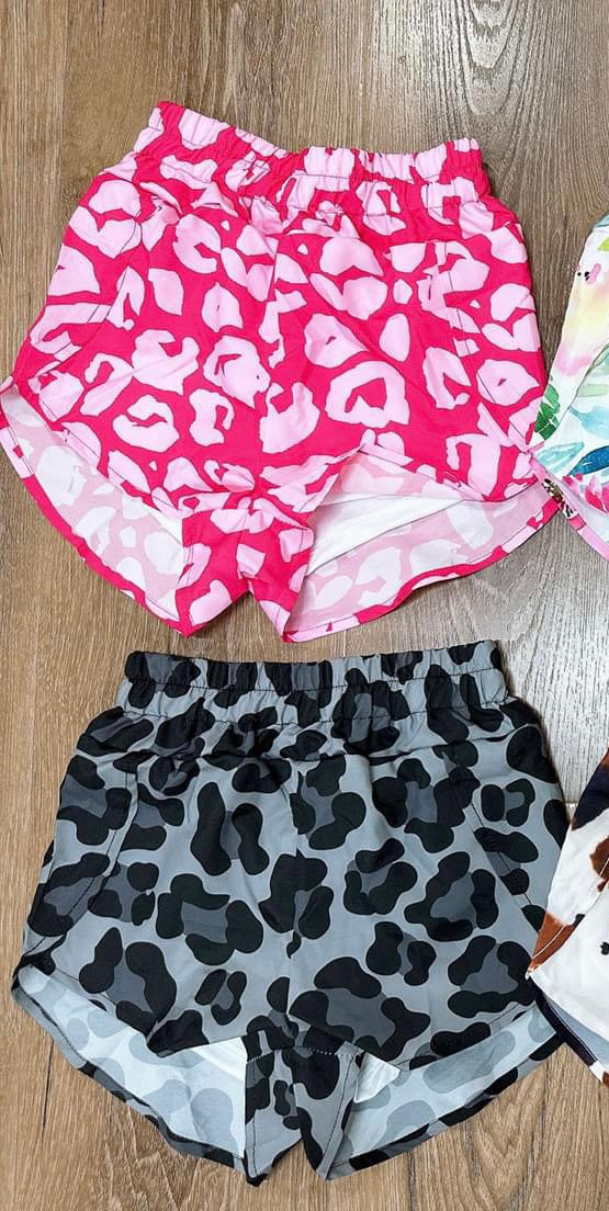 Printed High Waisted Shorts {Ready to Ship} - Salt Threads