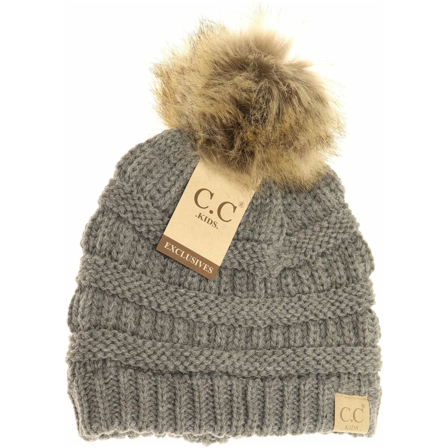 KIds CC Beanie with Single Pom {RTS}