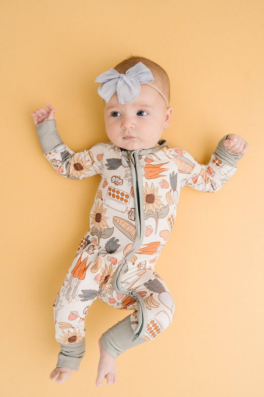 Farmers Market Bamboo Sleeper {RTS} - Salt Threads
