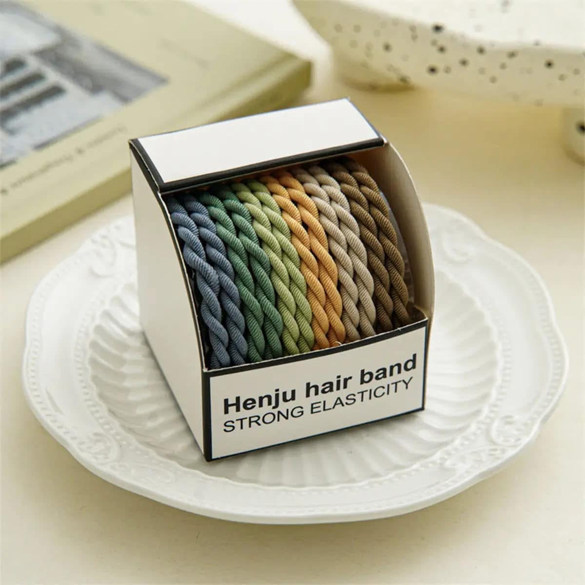 ⭐️ Braided Elastic Cord Hair Tie ⭐️ {RTS}