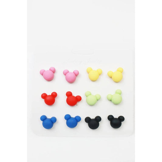 Colorful Mouse Earring Sets {RTS} - Salt Threads