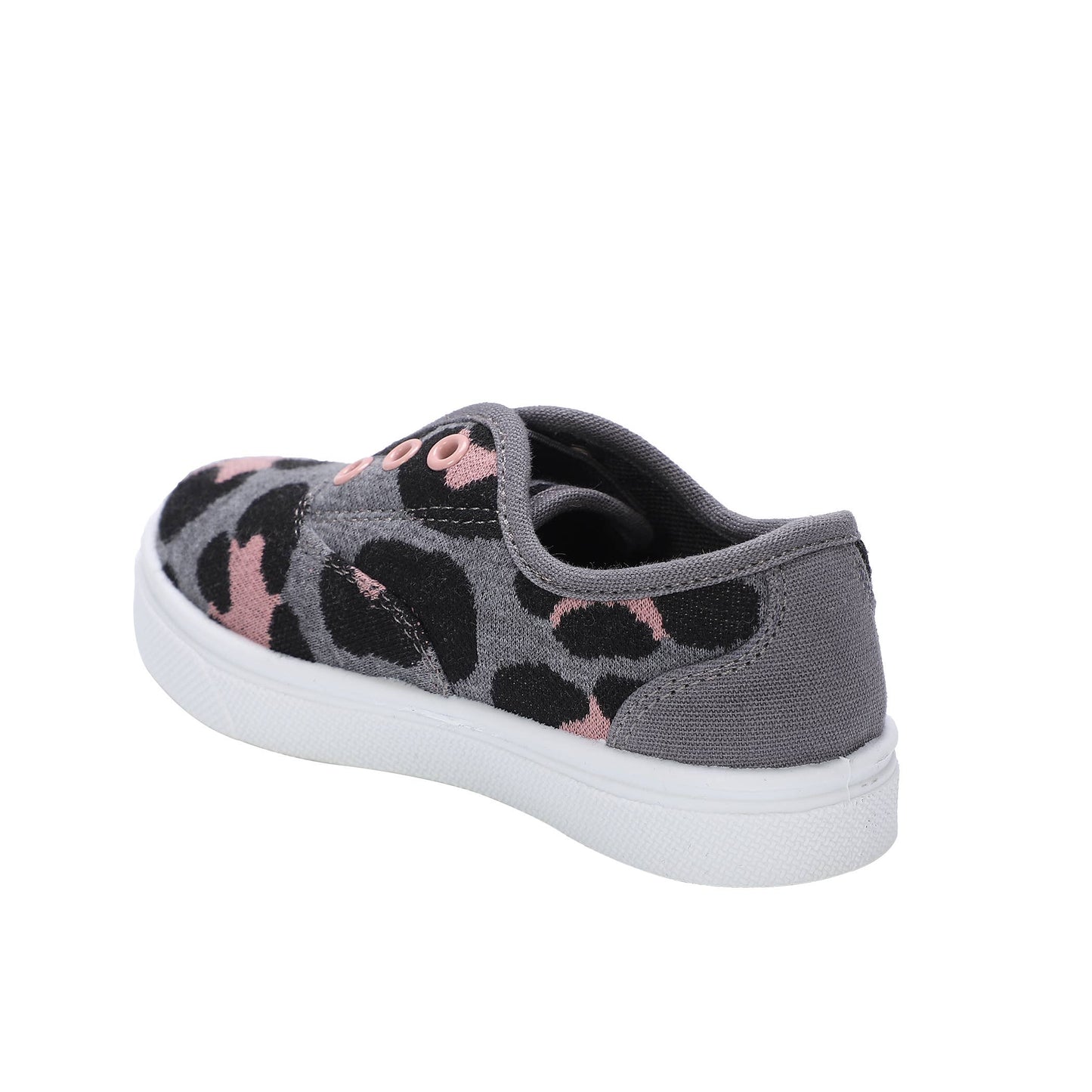 Robin Charcoal Cheeta Shoes {RTS}