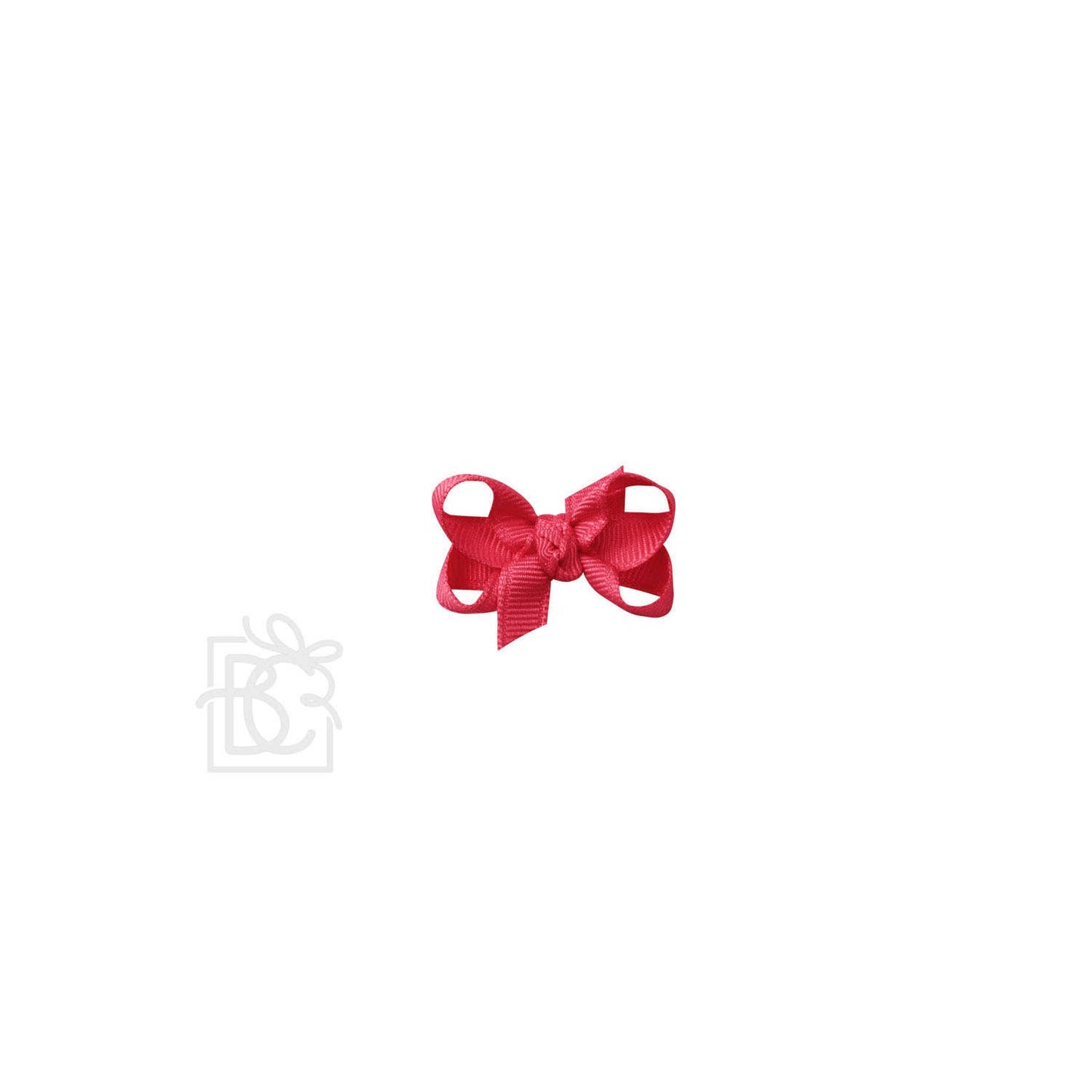 SIGNATURE GROSGRAIN BOW ON CLIP: BROWN / 6.5" Jumbo - 2.25" Ribbon on Lg. Alligator Clip
