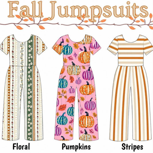 Pre-Order: Fall & Halloween Jumpsuits