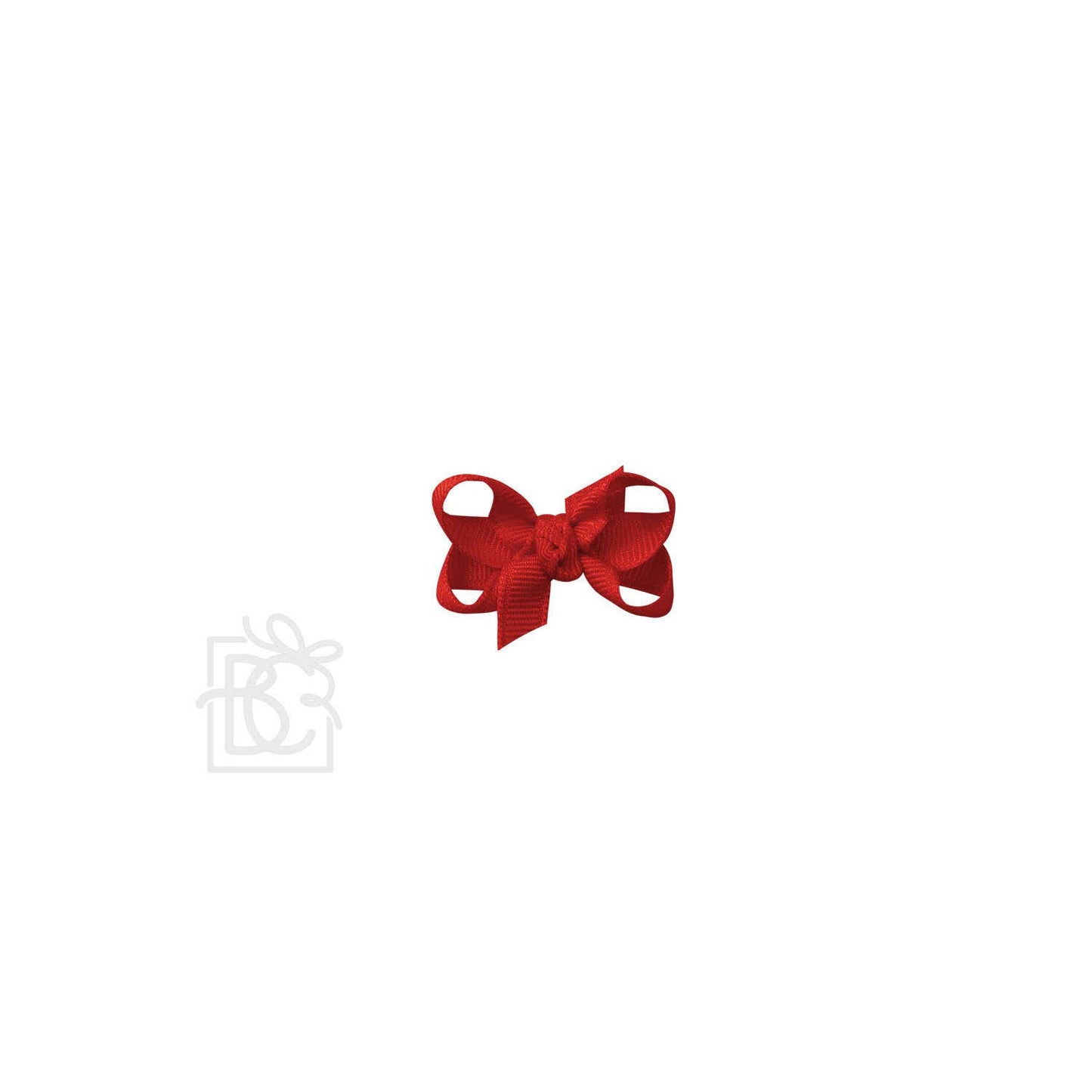 SIGNATURE GROSGRAIN BOW ON CLIP: BROWN / 6.5" Jumbo - 2.25" Ribbon on Lg. Alligator Clip