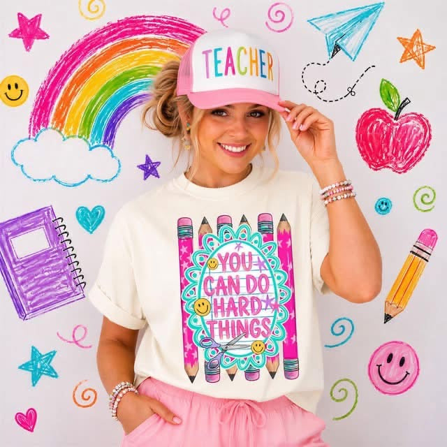 Pre-Order: You Can Do Hard Things Tee