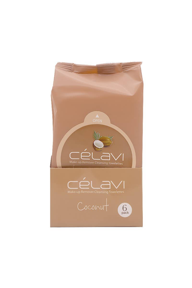 Celavi Makeup Cleansing Towelette Coconut - {RTS}