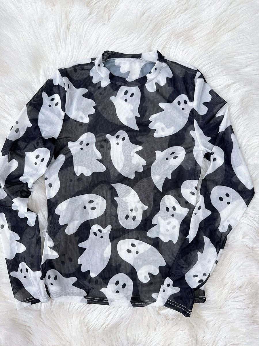 Pre-Order: Halloween Mesh Tops