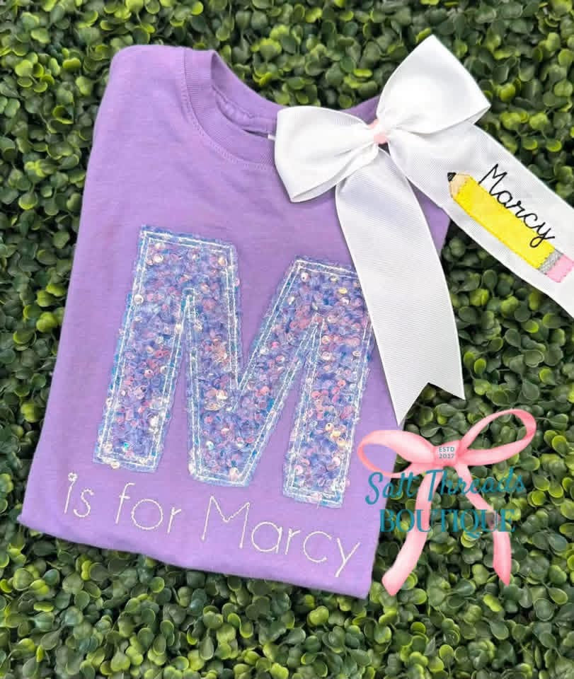 Pre-Order: Back to School Name Tee
