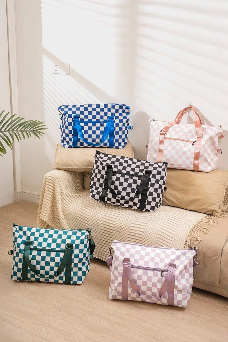 Pre-Order: Checkered Duffle Bag
