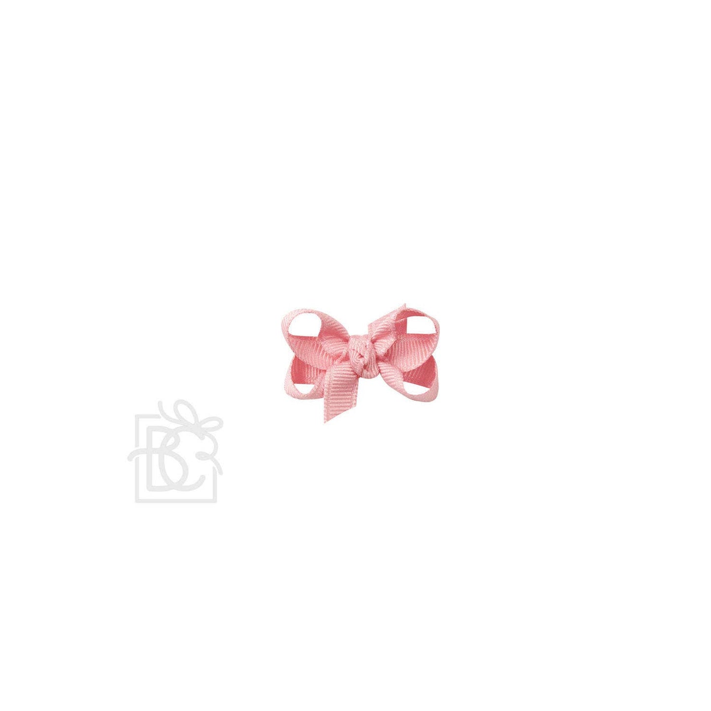SIGNATURE GROSGRAIN BOW ON CLIP: BROWN / 6.5" Jumbo - 2.25" Ribbon on Lg. Alligator Clip