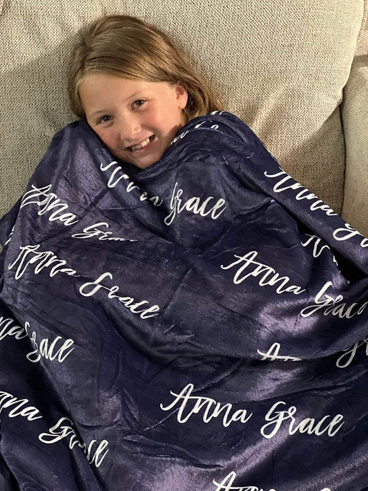 Pre-Order: Personalized Fleece Blankets Round 29