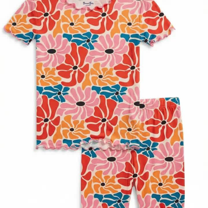 Pre-Order: Bamboo PJ Sets Round 2 Sunny Bloom