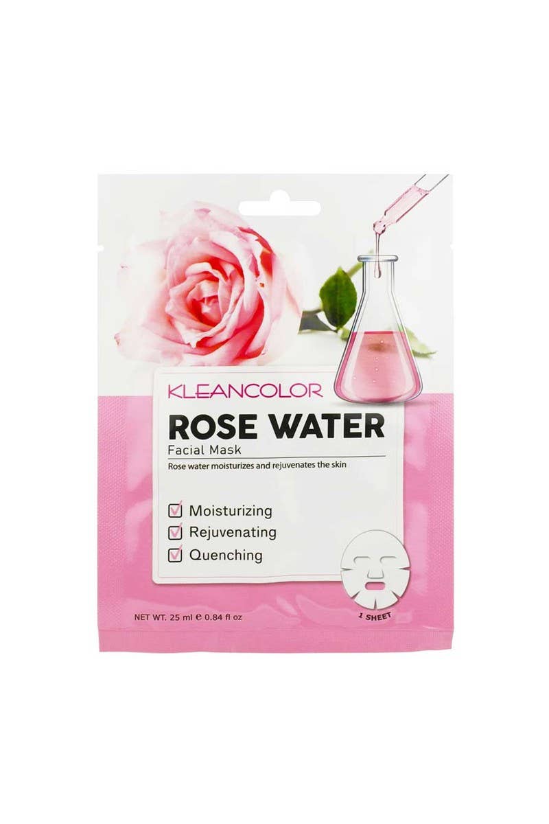 Kleancolor Facial Mask Rose Water - {RTS}