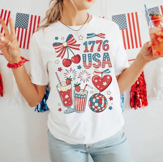 Pre-Order: Red White & Blue Tee or Crew - Salt Threads