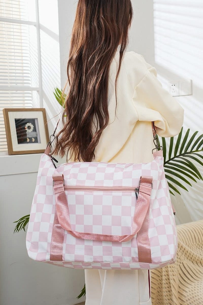 Pre-Order: Checkered Duffle Bag