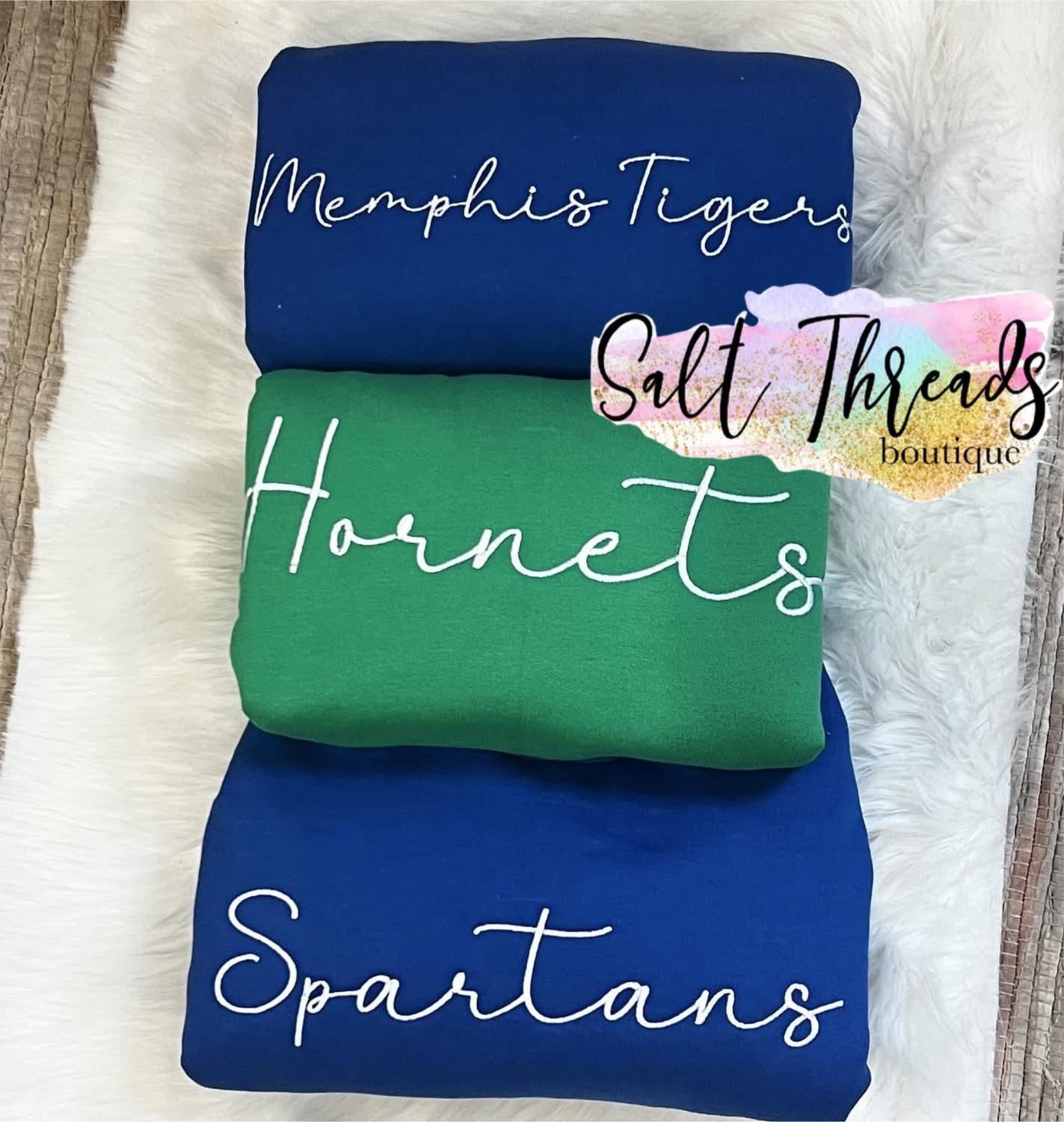 Pre-Order: Custom Embroidered Crews