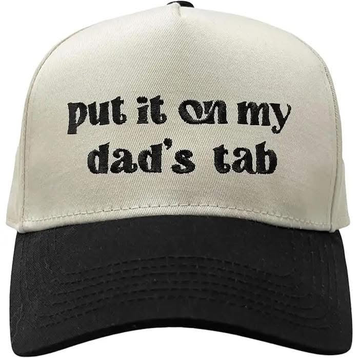 READY TO SHIP: Put it on my dad’s tab - Kids hat