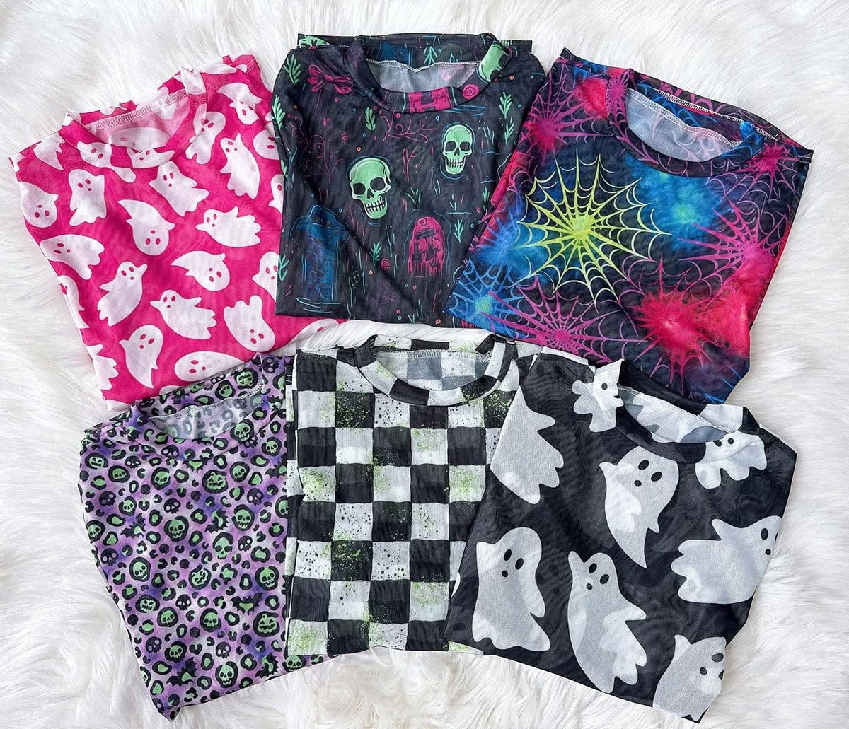 Pre-Order: Halloween Mesh Tops