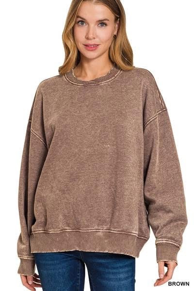 Pre-Order: Oversized Fleece Pullover
