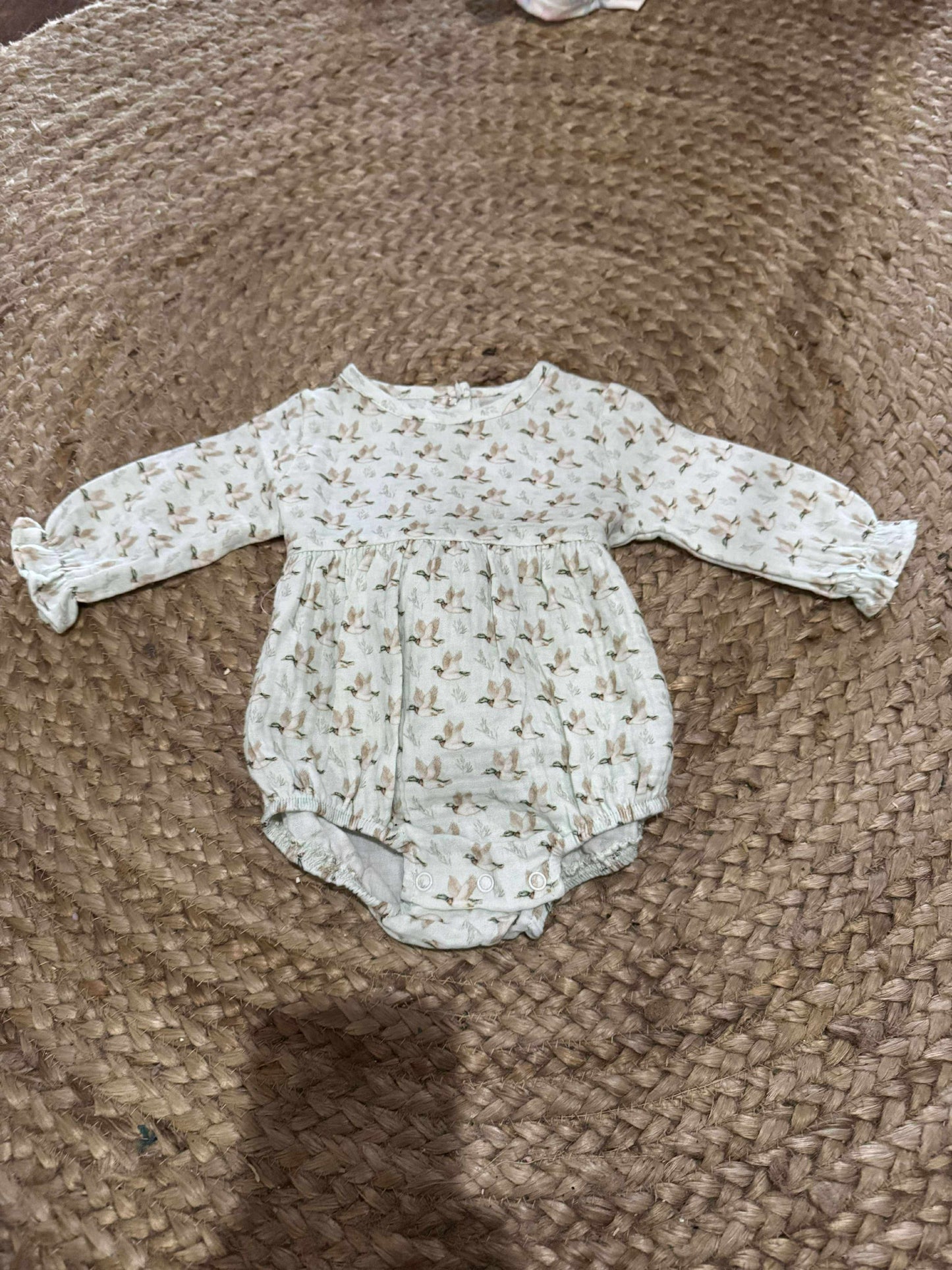 Ready to Ship: Duck Print Muslin