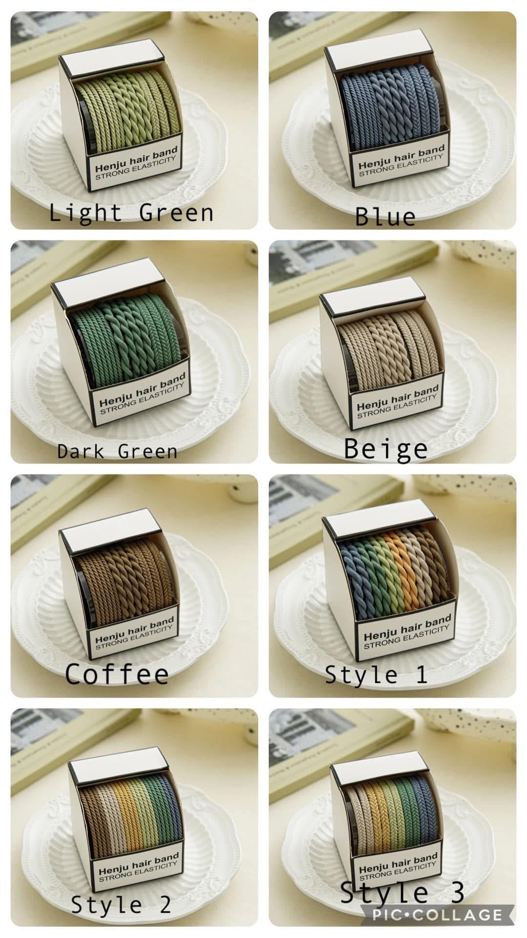 ⭐️ Braided Elastic Cord Hair Tie ⭐️ {RTS}