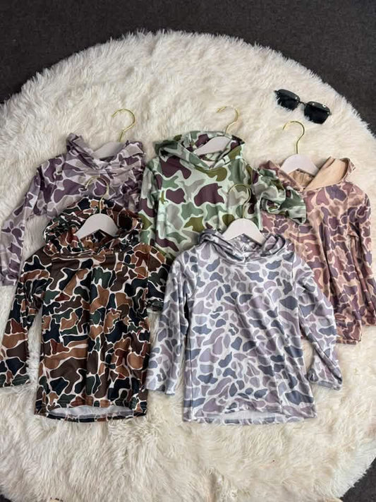 Pre-Order: Boys Camo Hoodies