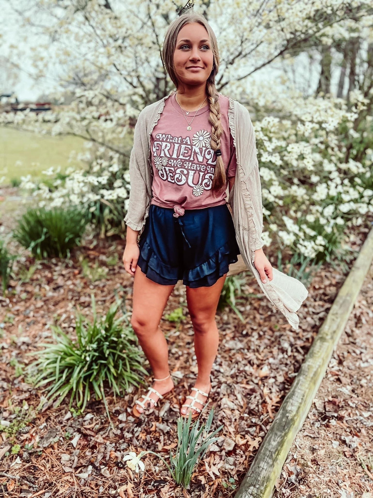 What a friend we have in Jesus Tee {Ready to Ship} - Salt Threads