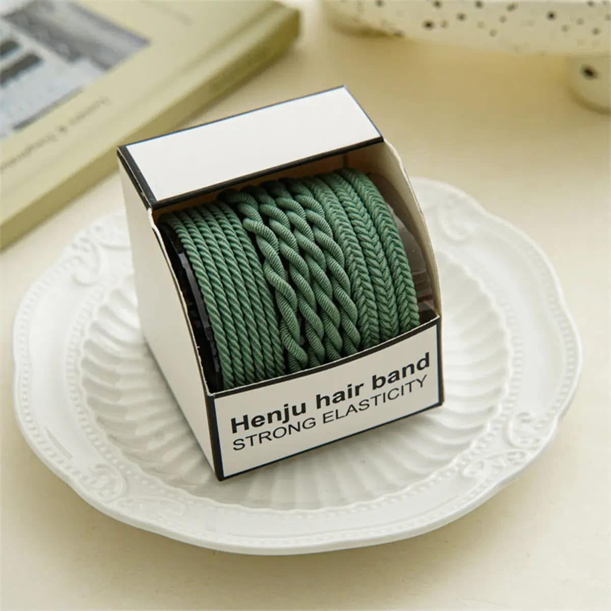 ⭐️ Braided Elastic Cord Hair Tie ⭐️ {RTS}