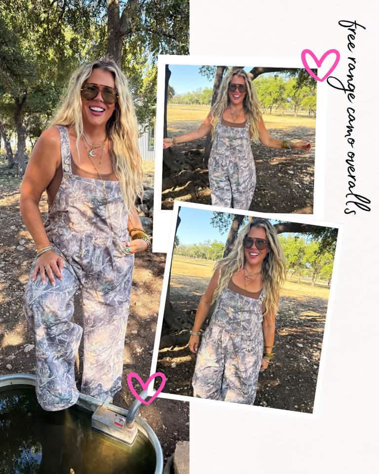Pre-Order: Free Range Camo Overalls
