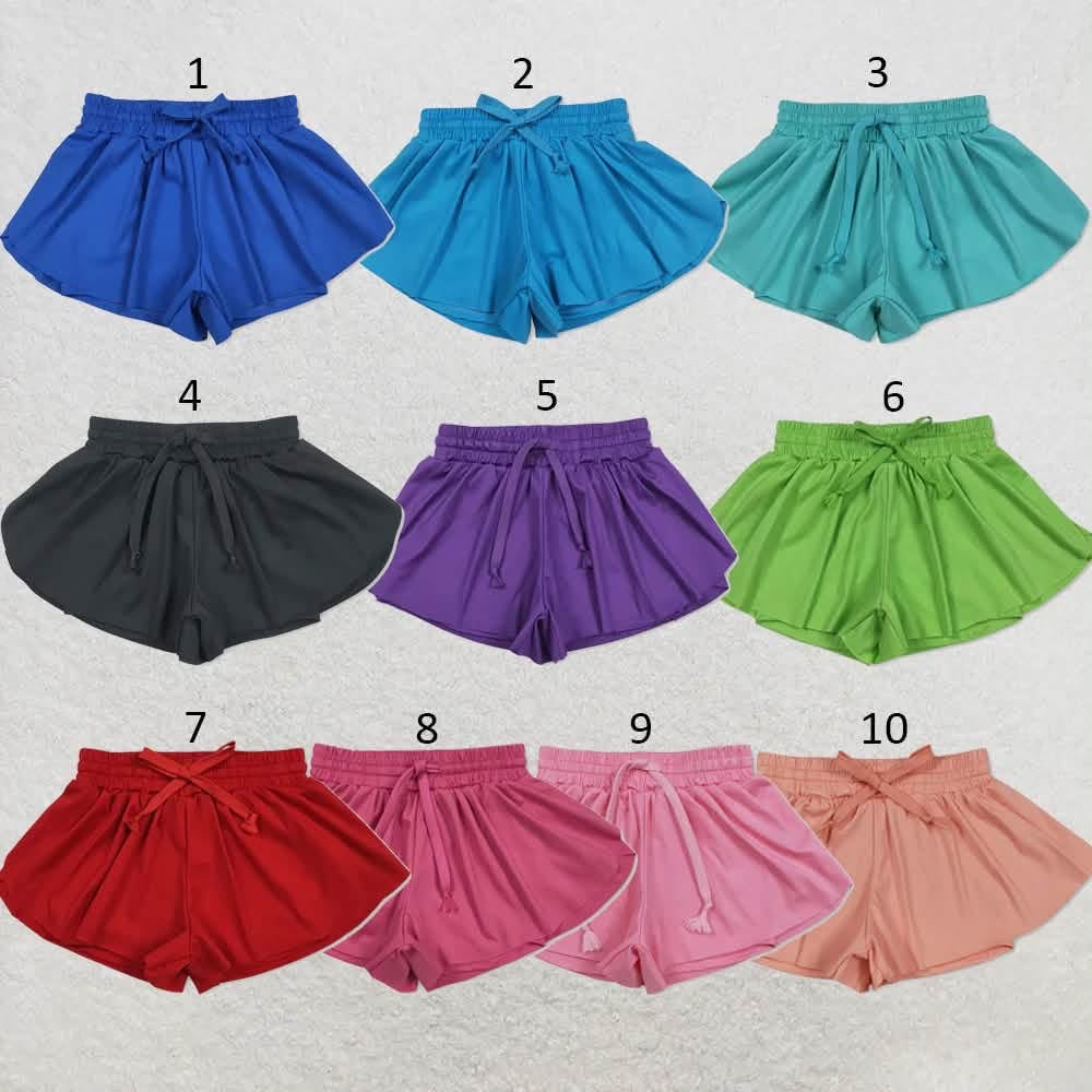 Pre-Order: Girls Butterfly Shorts Solids