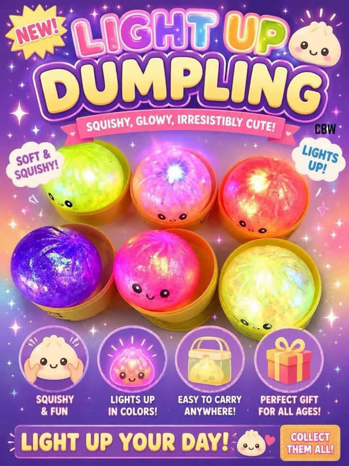 Ready to Ship: Light Up Dumpling