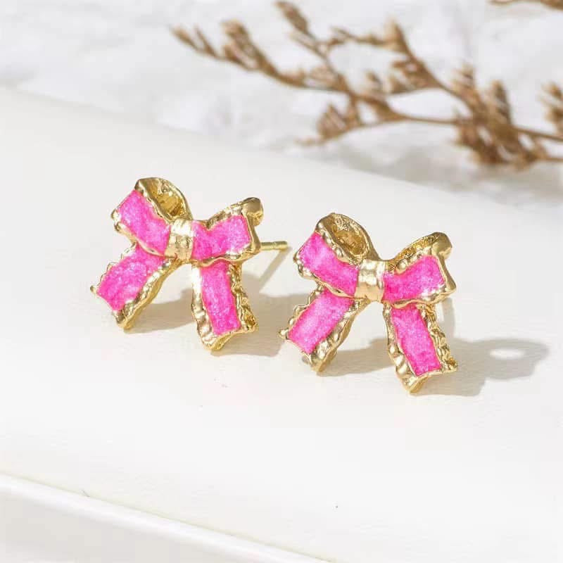 Pre-Order: Mini Bow Stud Earrings