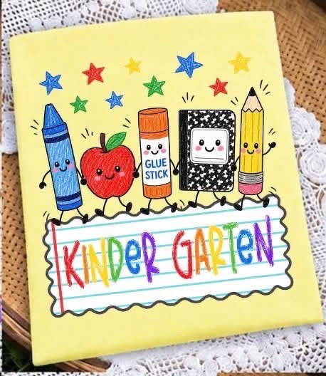 Pre-Order: School Supplies Grade Level Tee