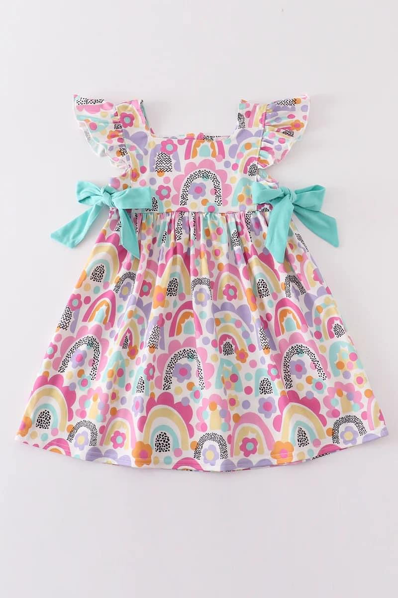 Girls Rainbow 🌈 Dress 👗 {RTS}