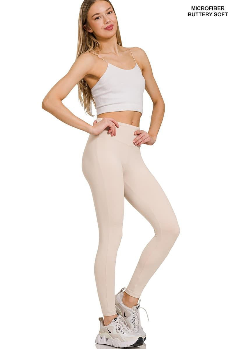 MICROFIBER FULL LENGTH LEGGINGS Regular {RTS} - Salt Threads
