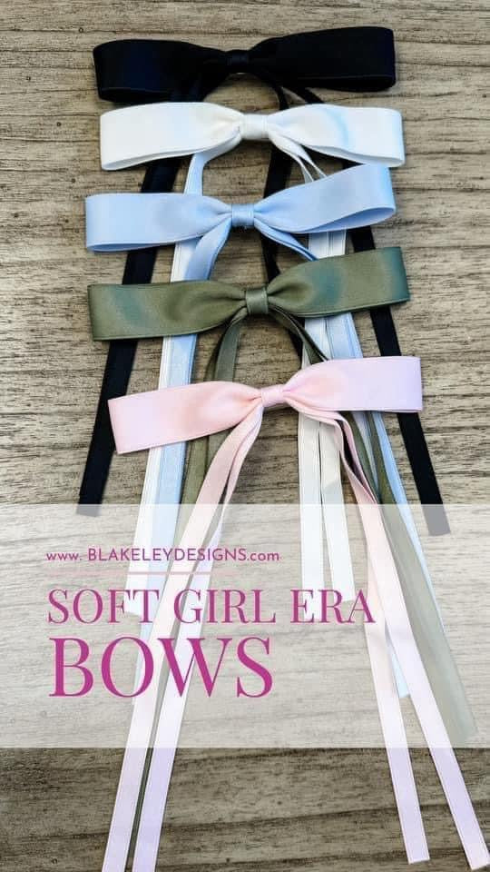 Soft Girl Era Bows {RTS}