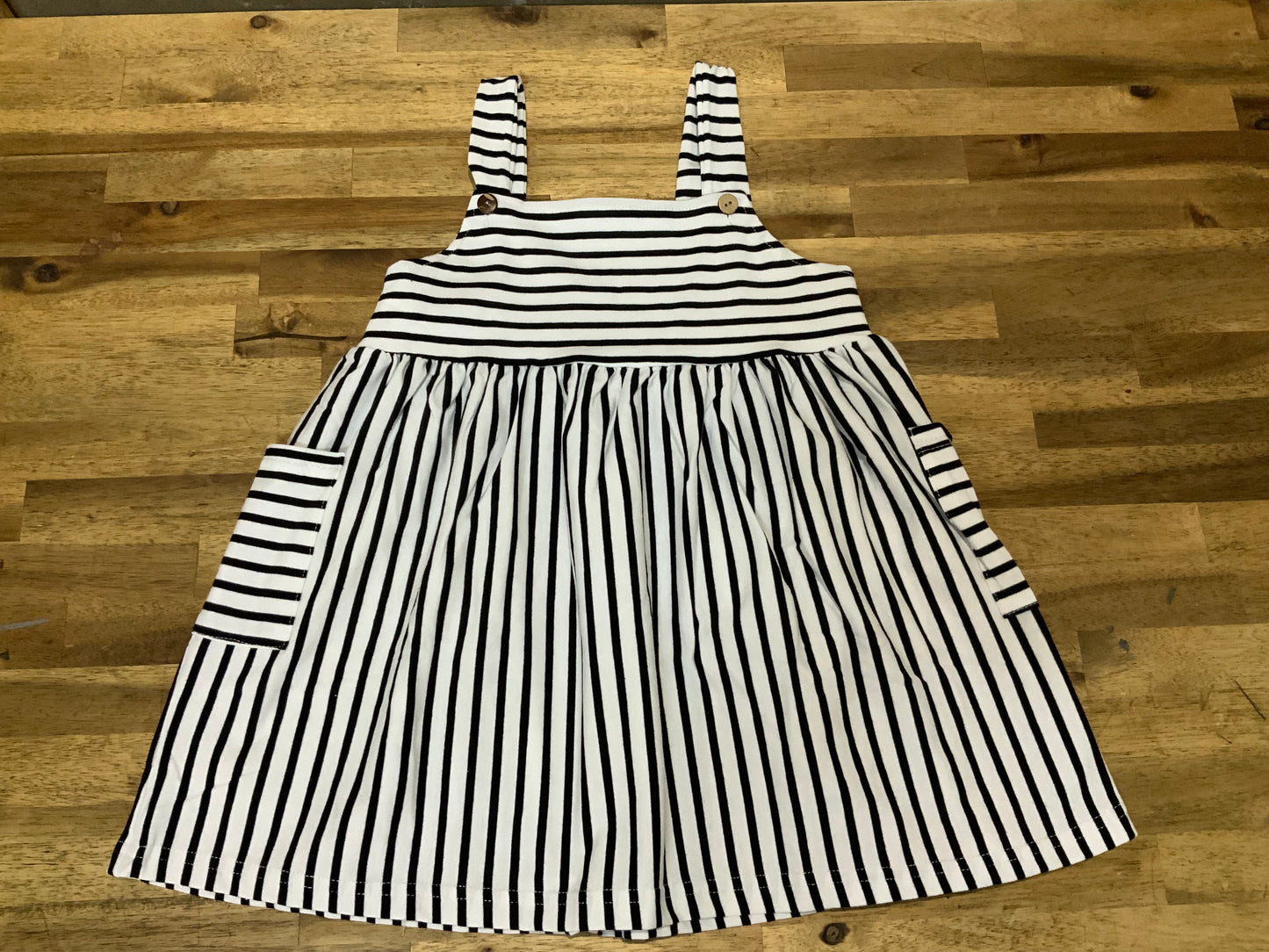 Black & White Stripe GIrls Jumper {RTS}