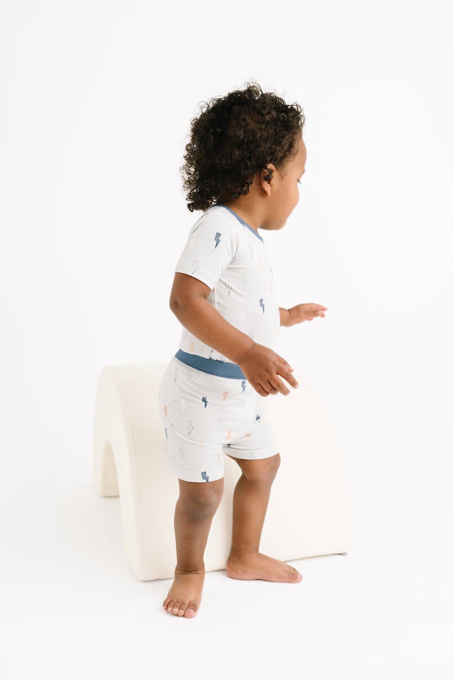 Baby Bolts Bamboo Shorts Set {RTS}