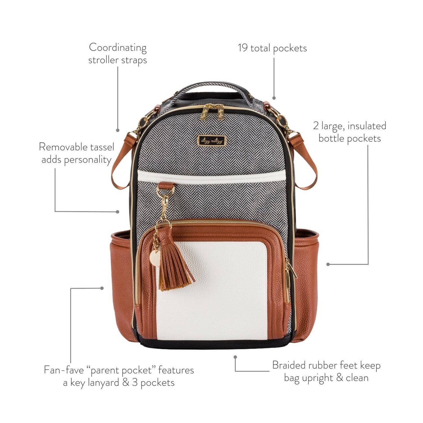 Leopard Boss Plus™ Backpack Diaper Bag {RTS}
