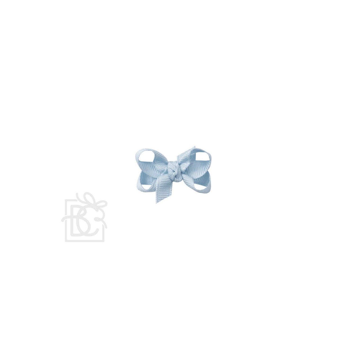SIGNATURE GROSGRAIN BOW ON CLIP: BROWN / 6.5" Jumbo - 2.25" Ribbon on Lg. Alligator Clip